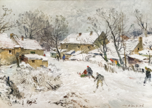Oldřich Blažíček (1887 - 1953) - Zima na Jenerálce