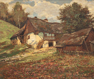 Panuška Jaroslav (1872 - 1958) - Chalupa pod lesem