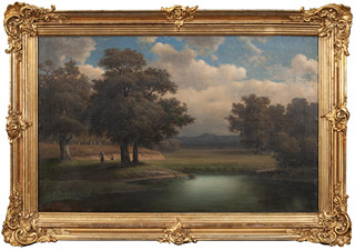 Kirnig Alois (1840 - 1911) - Romantická krajina