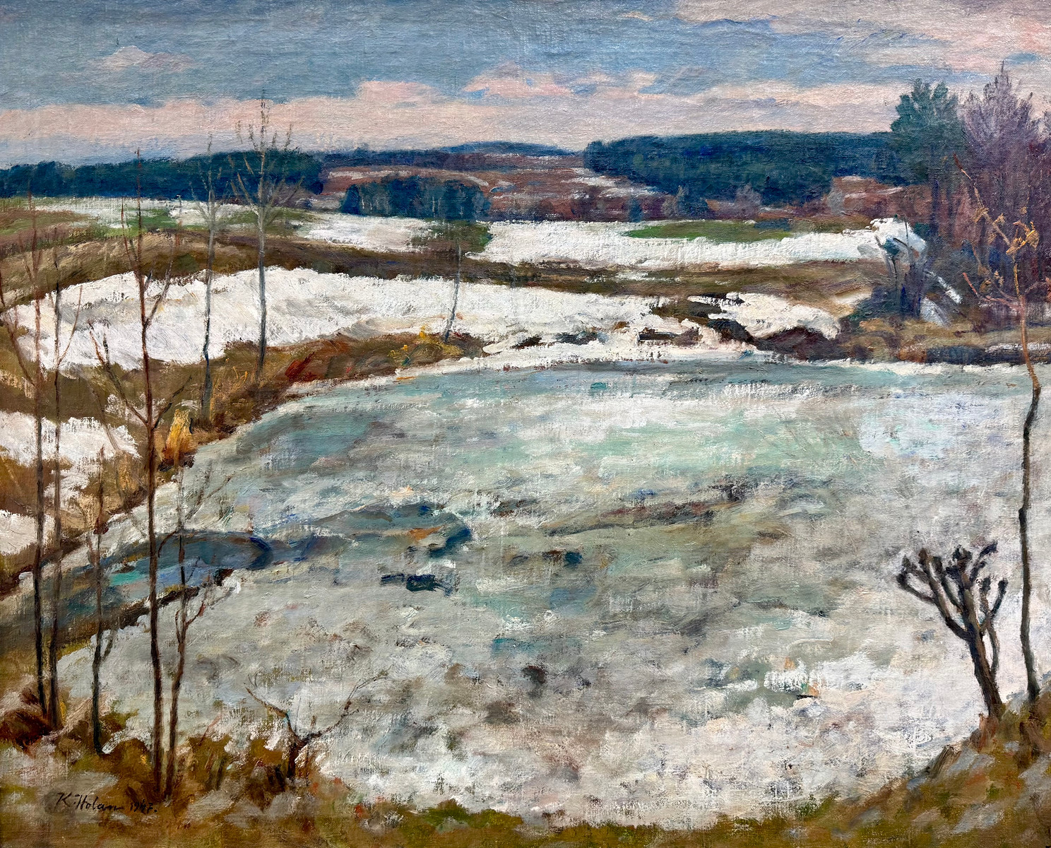 Karel Holan (1893 - 1953) - V Oblevě 1947