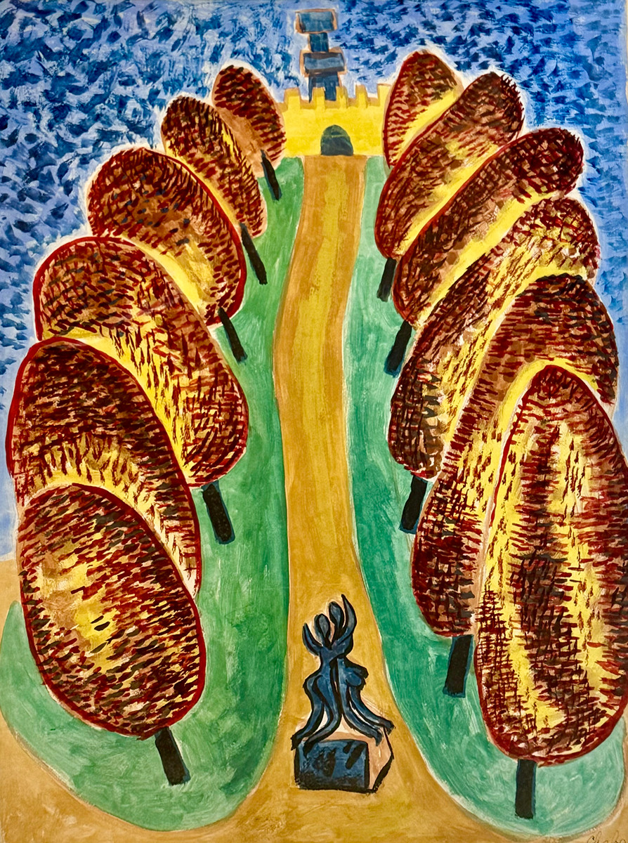 Chaba 3 Karel Chaba (1925 - 2009) - Álejí k tvrzi - Spring auction Galerie ...