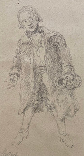 Karel Myslbek (1874 - 1915) - Konvolut třech kreseb