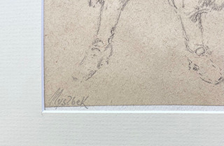 Karel Myslbek (1874 - 1915) - Konvolut třech kreseb