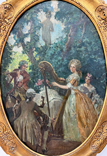 Alois Wierer (1878 - 1945) - Žánrová scéna - Velký formát
