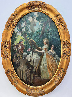 Alois Wierer (1878 - 1945) - Žánrová scéna - Velký formát