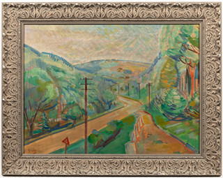 Jaroslav Grus (1891-1983) - Pohled na silnici