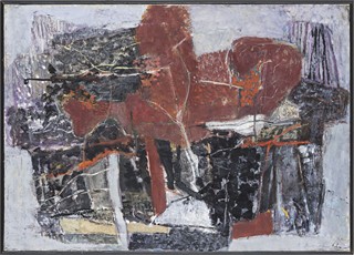 Šimotová Adriena (1926 – 2014) - Les v zimě