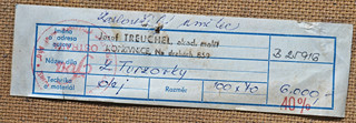 Josef Treuchel (1925 - 1990) -  Turzovky - velký formát