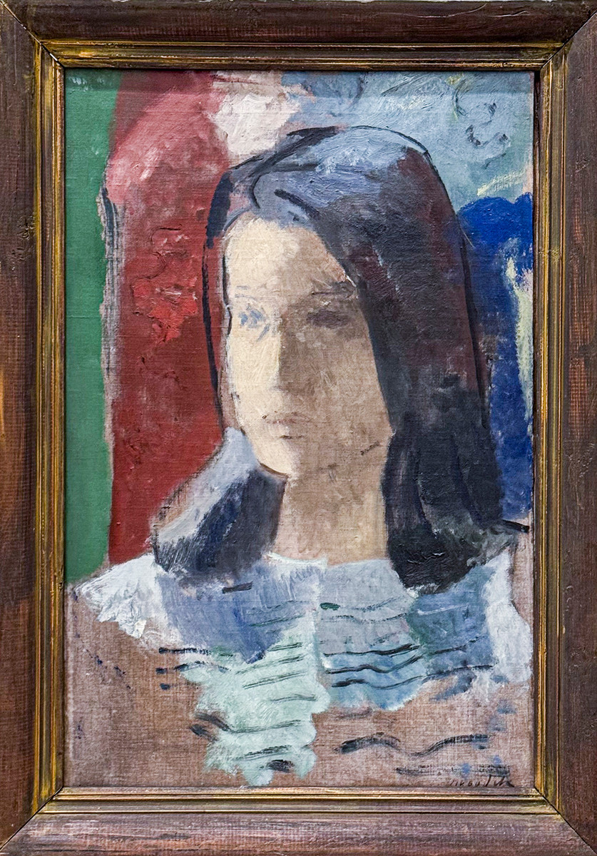 František Jiroudek (1914 - 1991) - Portrét dívky