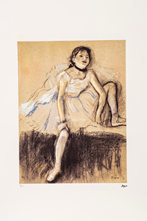 Edgar Degas (1834 - 1917) - Baletka