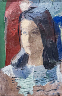 František Jiroudek (1914 - 1991) - Portrét dívky