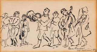 Vojtěch Sedláček (1892 - 1973) - Vesnická kapela
