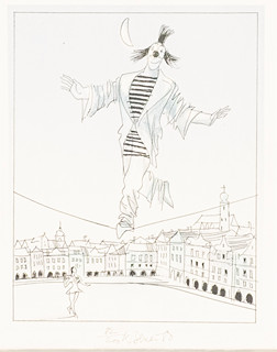 Karel Beneš (1881 - 1941) - Balancování nad městem