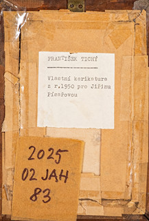 František Tichý (1896 - 1961) - Vlastní karikatura