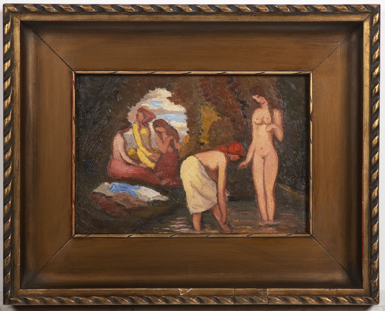 KAREL BOHÁČEK 1886 - 1928 - KOUPÁNÍ