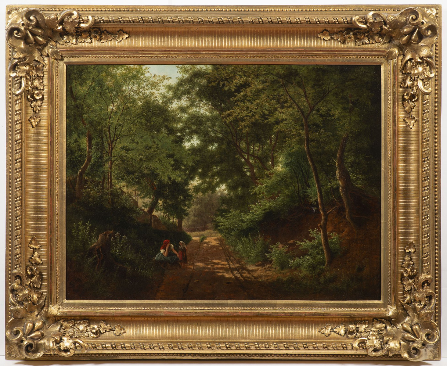 PATH BETWEEN THE TREES