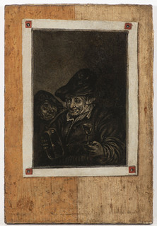 PAIRED PAINTINGS TROMPE L'OEIL