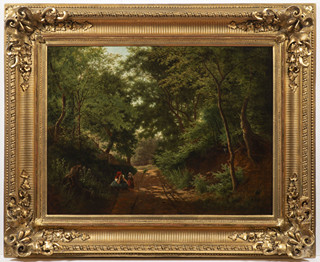 PATH BETWEEN THE TREES
