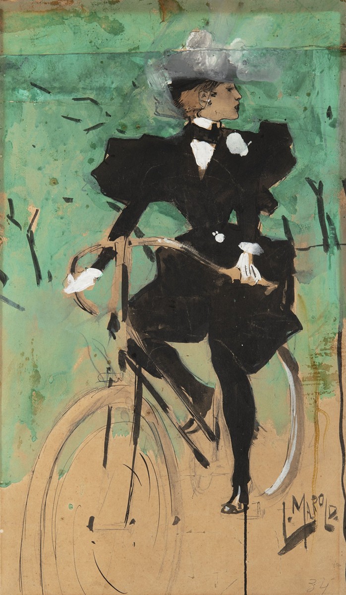 ON A BICYCLE