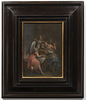 HERMIT WITH THREE ANGELS