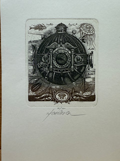 Milan Bauer (1960) - Milan Bauer, Exlibris Pavel Pich