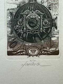 Milan Bauer (1960) - Milan Bauer, Exlibris Pavel Pich
