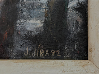 Josef Jíra (1929-2005) - Milenci pod Pantheonem