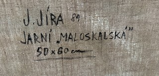 Josef Jíra (1929 - 2005) - JARNÍ "MALOSKALSKÁ"