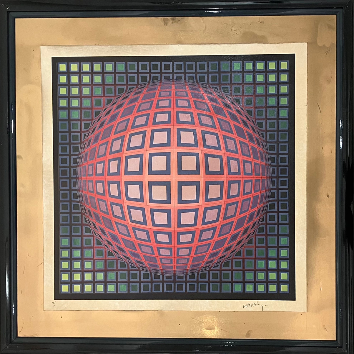 Viktor Vasarely (1906-1997) - Bez názvu