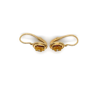 Náušnice s diamanty | 18k. | Rakousko 1860