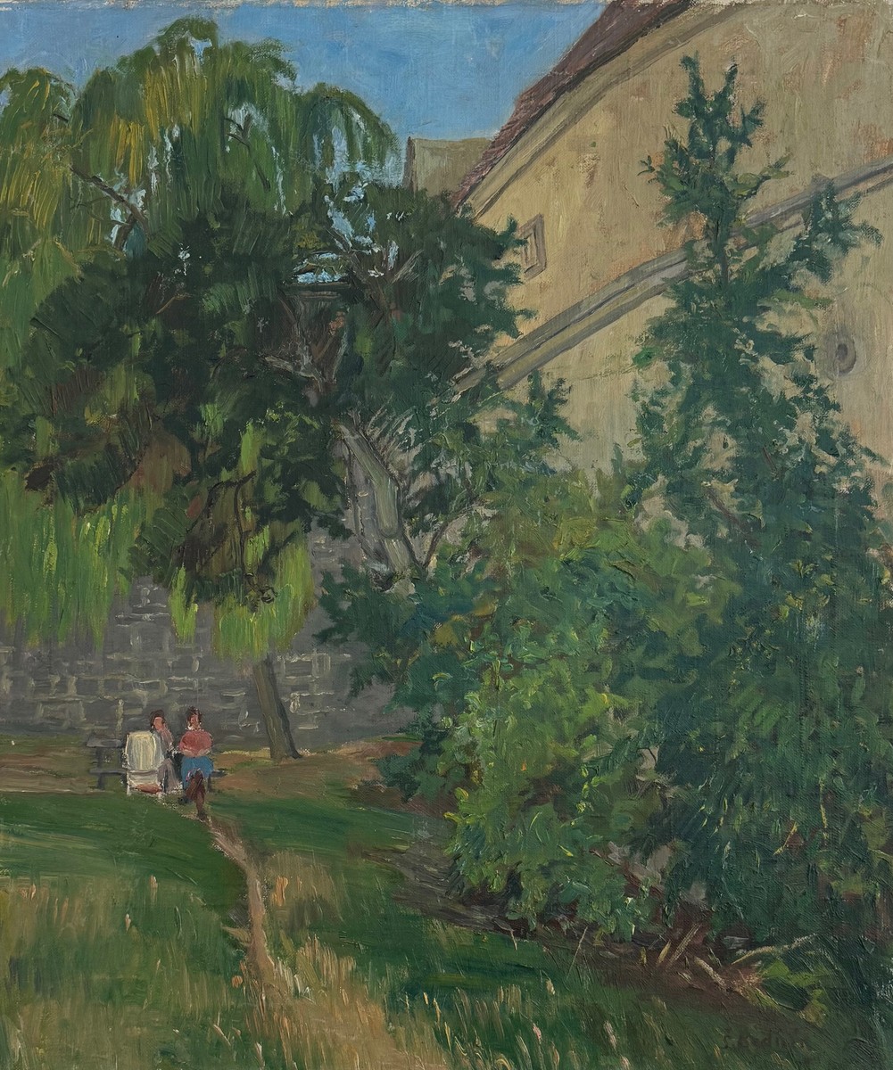 Štefan Bednár (1909 - 1976) - Odpočinok v parku