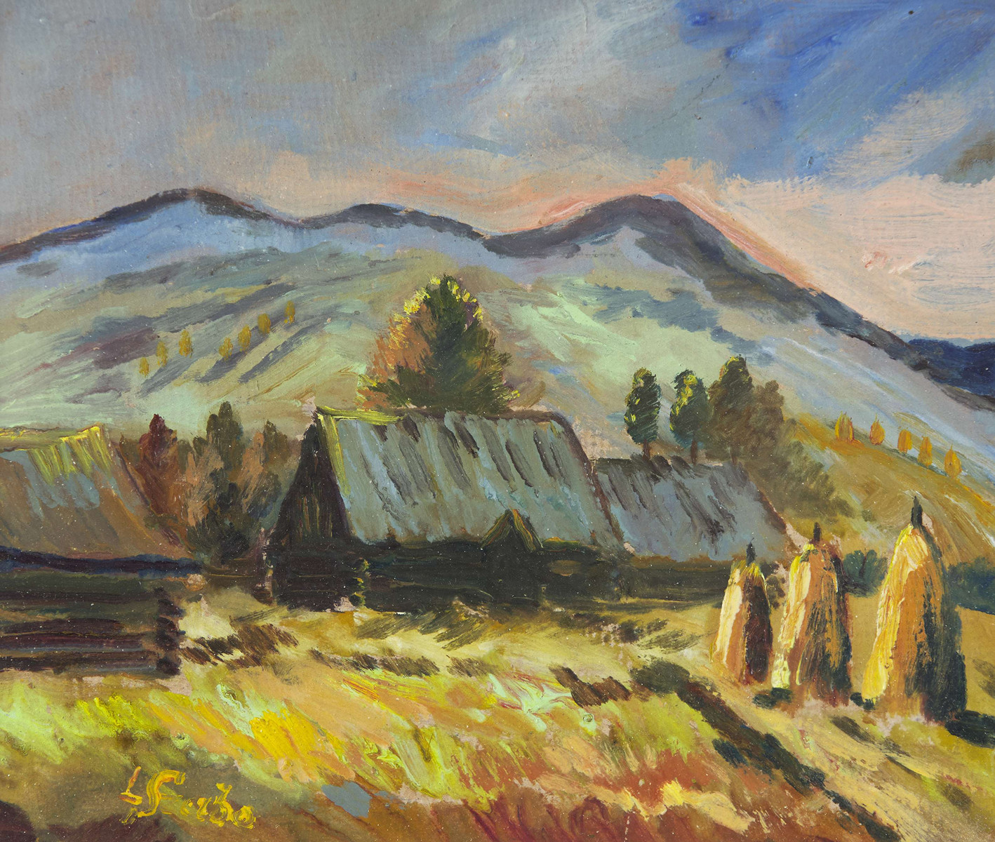 LADISLAV SZABÓ (1916-2010) - Jeseň pod horami