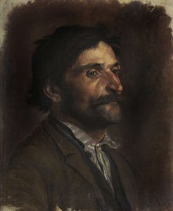 Ladislav Mednyánszky (1852 - 1919) - Portrét muža