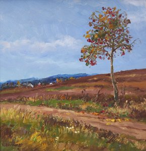 FRANTIŠEK ŠKRABÁNEK (1901-1974)  - Podjesenná krajina