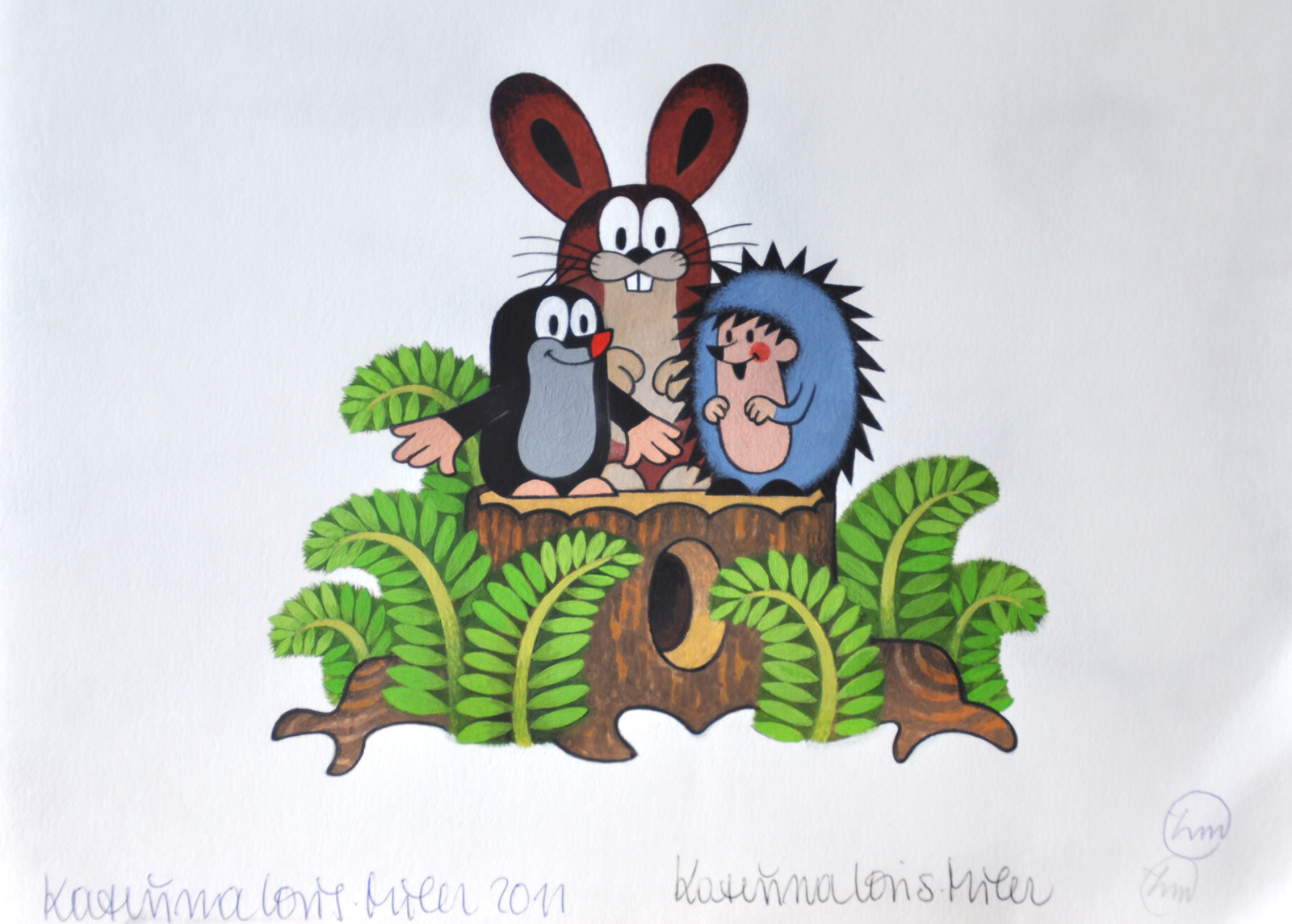 Kateřina Miler (1960) - Krtek a pařez