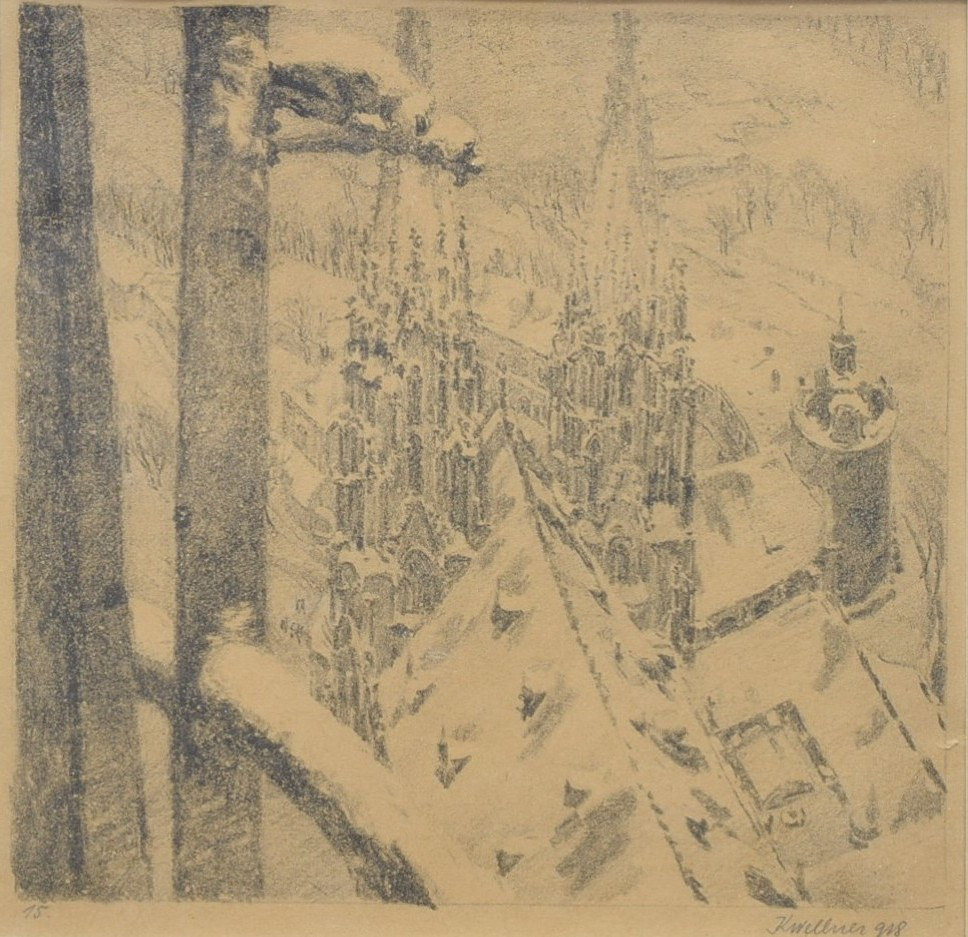 WELLNER Karel (1875-1926): Olomouc.