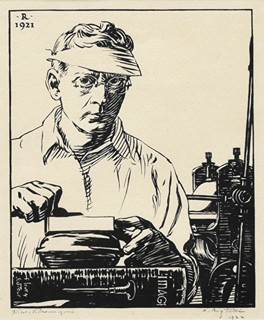 RŮŽIČKA Rudolf (1883-1978 v New Yorku) : Dva portréty.