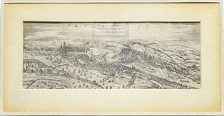 HOGENBERG Franz (1540-1590): Praga Bohemiae metropolis accv ratissime expressa.
