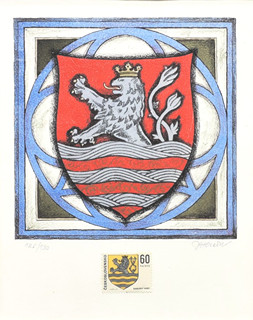 HERČÍK Josef (1922-1999): Znak Karlových Varů.