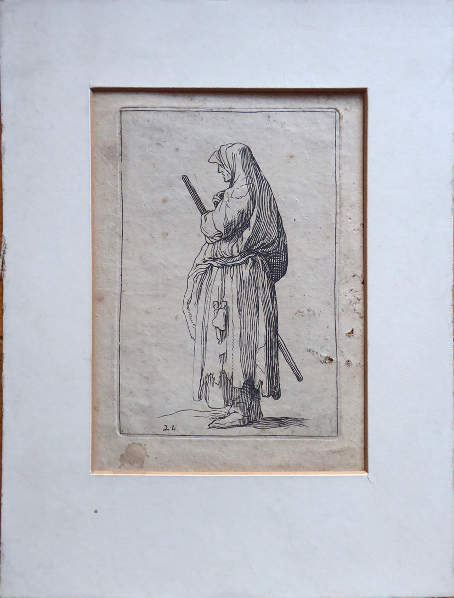 JACQUES CALLOT (1592-1635) - ŽEBRAČKA