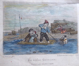 FRANCOIS GRENIER (1793-1867) - DER KLEINE SEEMANN - MALÝ NÁMOŘNÍK