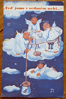 LADISLAV ŠALOUN (1870-1946) - POHLEDNICE S KRESBAMI OD ŠALOUNA