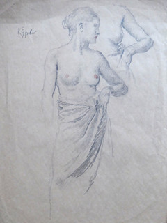 KAREL ŠPILLAR (1871-1939) - STUDIE AKTU