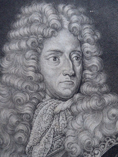 MORITZ BODENEHR (1665-1749) - JOHANN ADAM VON SCHÖNFELD - PORTRÉT