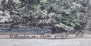 ABRAHAM GENOELS (1640-1723) - KRAJINA S ŘEKOU A SKALAMI