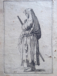 JACQUES CALLOT (1592-1635) - ŽEBRAČKA