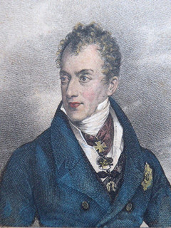 FRIEDRICH LIEDER (1780-1859) - KNÍŽE METTERNICH (1773-1859)