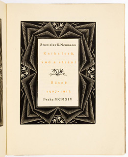 Fráňa Šrámek (1877-1952) Stanislav Kostka Neumann (1875-1947) - DVOJICE BIBLIOFILIÍ
