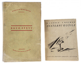 Stanislav Kostka Neumann (1875-1947) Karel Jaromír Erben (1811-1870) - DVOJICE BIBLIOFILIÍ S ILUSTRACEMI VLASTISLAVA HOFMANA