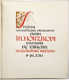 Augustin Němejc (1861-1938) Josef Hodek (1888-1973) - UPOMÍNKOVÉ ALBUM